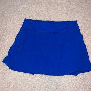 Royal blue pace rival Lululemon skirt